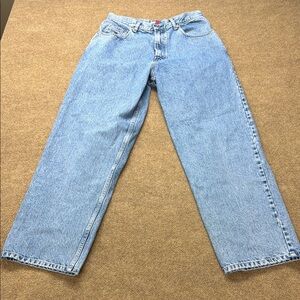 Vintage Tommy Hilfiger Jeans Skateboarder Mens Size 34x32 Pants 90s Y2K Baggy